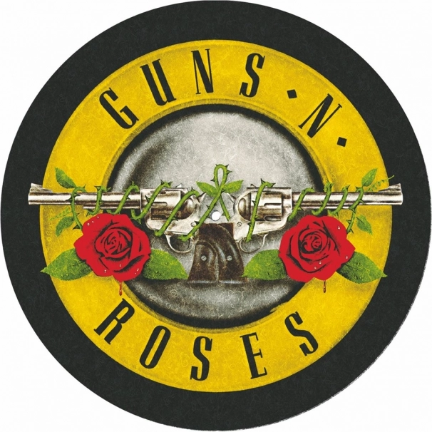 Podložka za gramofon z motivom Guns and Roses