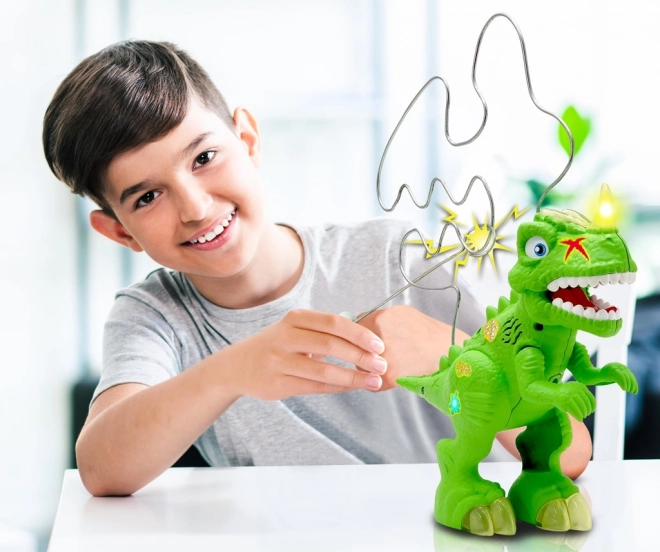 Dino igra – elektronski labirint s kavljem