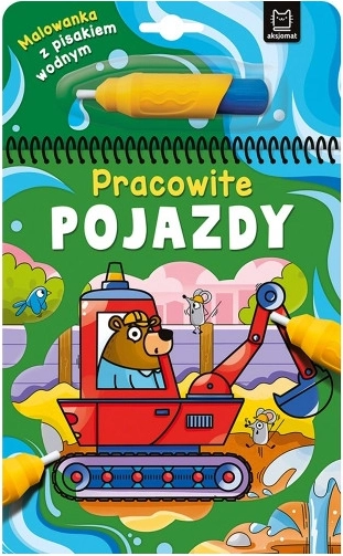 Pobarvanka z vodnim flomastrom – Pridna vozila