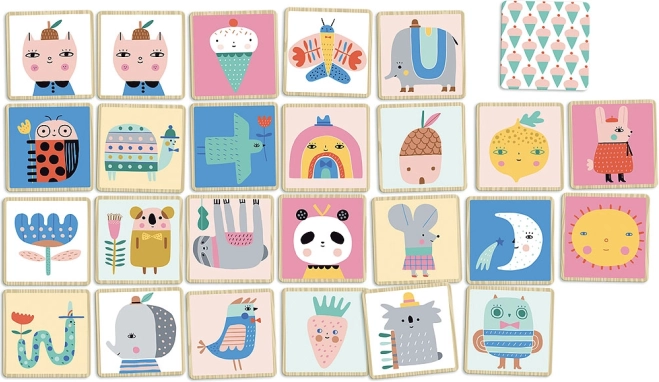 Vilac leseno spominsko pexeso SUZY ULTMAN