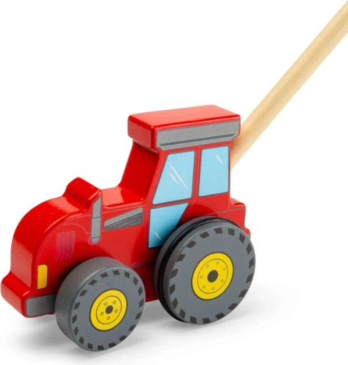 Bigjigs Toys lesen poganjalec traktor