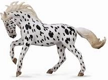 COLLECTA kobila Knabstrupper – črni leopard