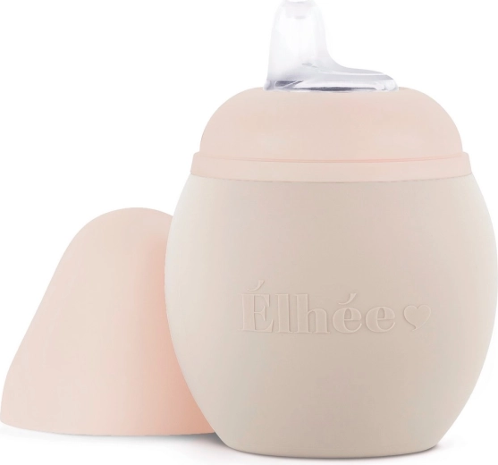 Élhée učni lonček Bubble 240 ml sand/nude
