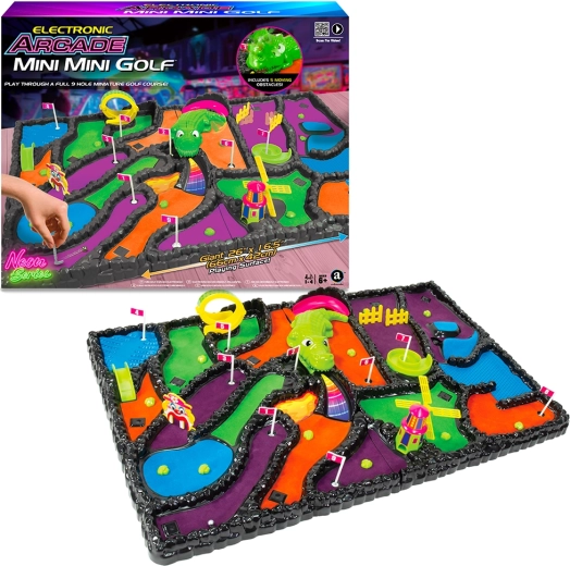 Elektronski arkadni mini golf Neon