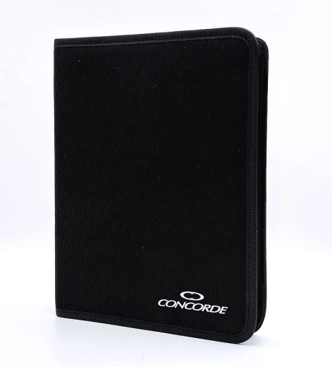 Predstavitvena torbica za peresa CONCORDE, črna, A4