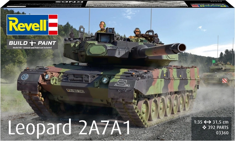 Plastični model tanka Leopard 2A7A1