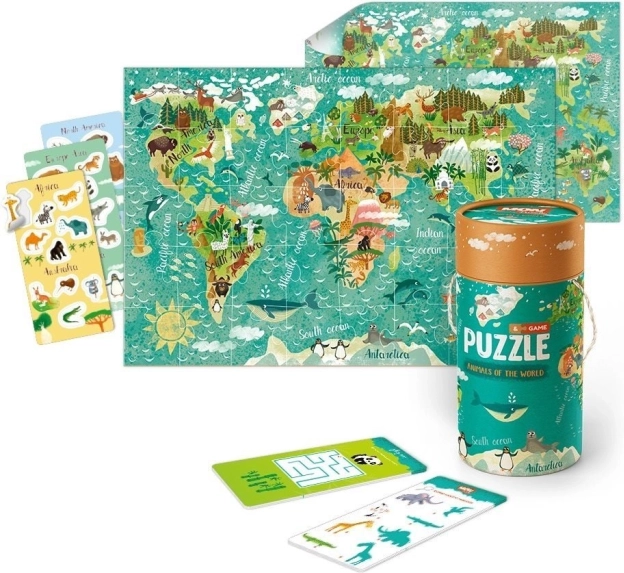 Dodo komplet puzzle, iger in dodatkov – živali sveta