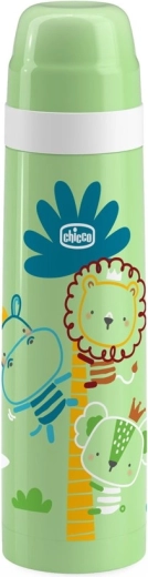 Chicco termovka zelena z motivi 500 ml