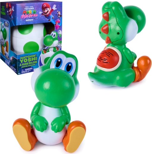 Spin Master Super Mario Galaxy Hatchin’ Yoshi interaktivna figurica v jajčku – 1 kos