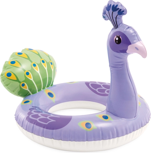 Nafukljivi plavalni obroč pav INTEX