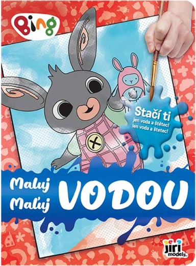 Slikanje z vodo BING – čarobne pobarvanke