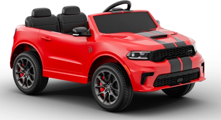 Otroški električni avto Dodge Durango, rdeč