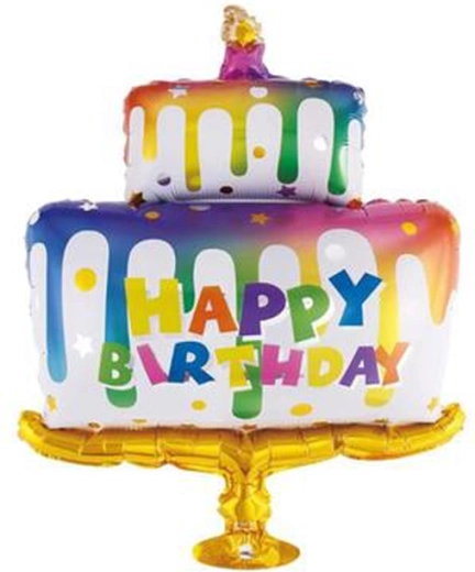 Folijski balon Torta 51 × 60 cm TORO