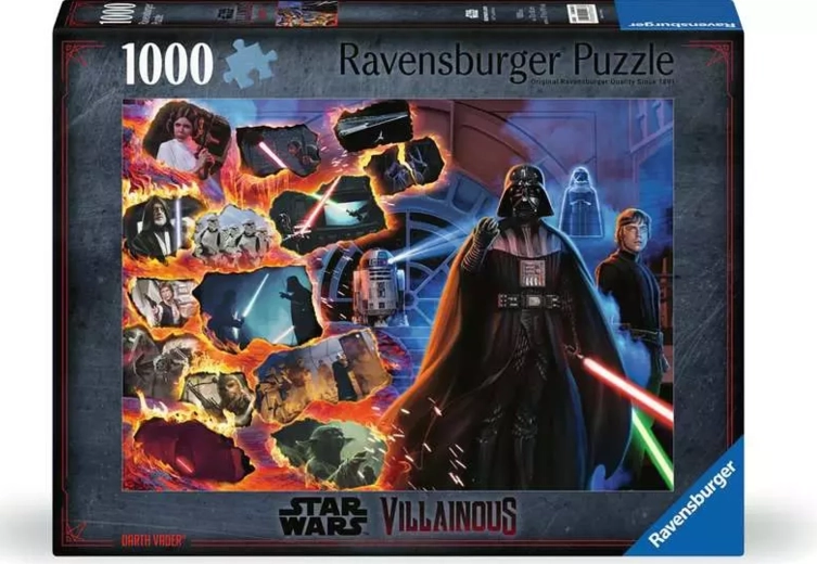 Ravensburger sestavljanka Disney Villainous: Darth Vader 1000 kosov