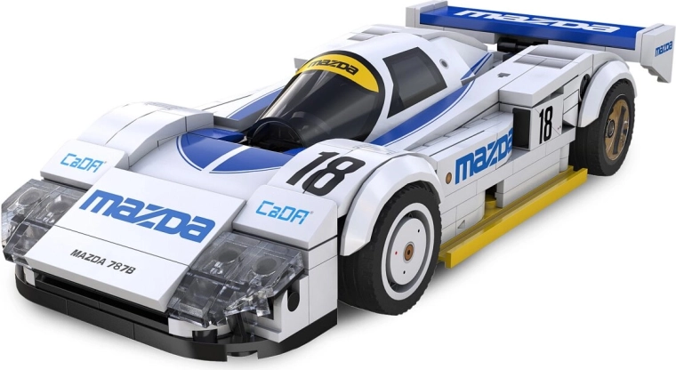 CaDA Mazda 787B komplet belega dirkalnika v merilu 1:24