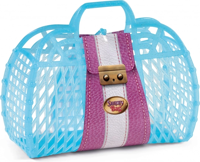 Plastična nakupovalna torba ANDRONI – modra