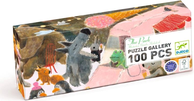 DJECO Puzzle Galerija park – 100 kosov