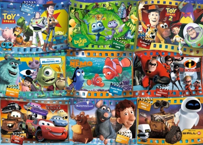 Ravensburger sestavljanka Disney Pixar filmi 1000 koščkov