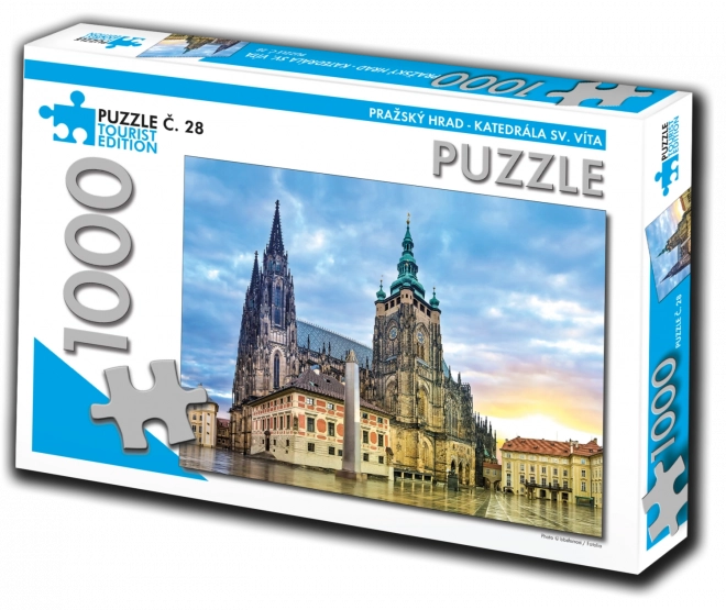 Turistična izdaja Puzzle Katedrala sv. Vida, Praga 1000 kosov