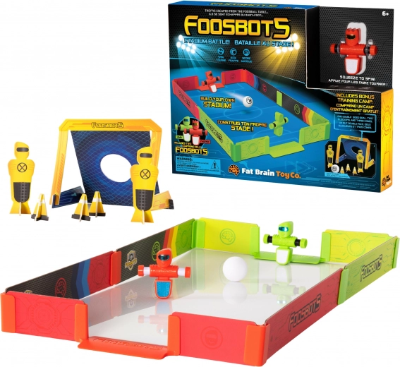 Robo nogomet FOOSBOTS STADIUM BATTLE s stadionom in trening setom