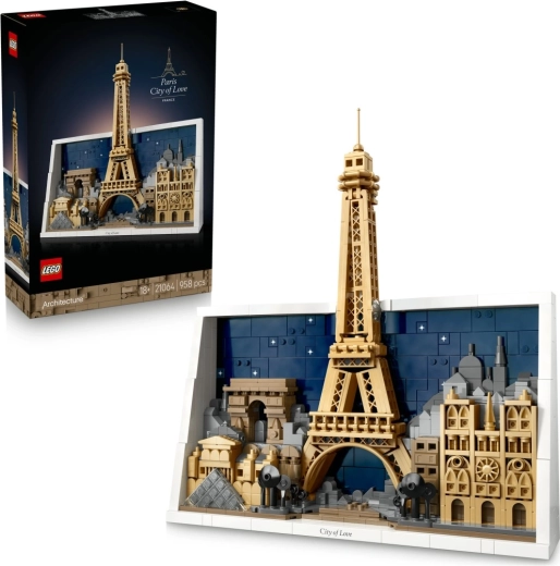 Lego architecture pariz – mesto ljubezni 21064