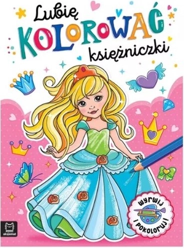 Pobarvanke lepe princeske