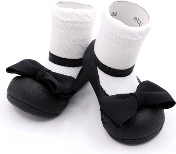 Attipas barefoot copatki Mary Jane Black XL (št. 22,5)