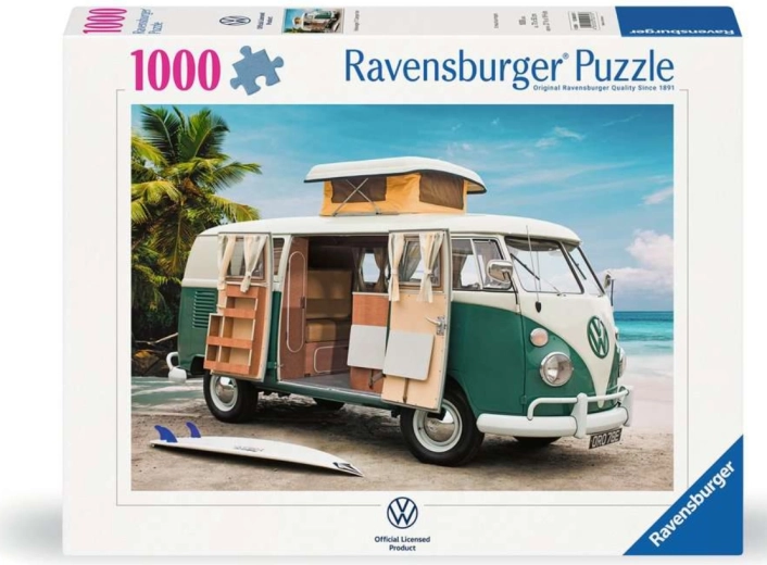 Ravensburger sestavljanka avtodom Volkswagen T1, 1000 koščkov