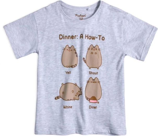 Siva majica Pusheen