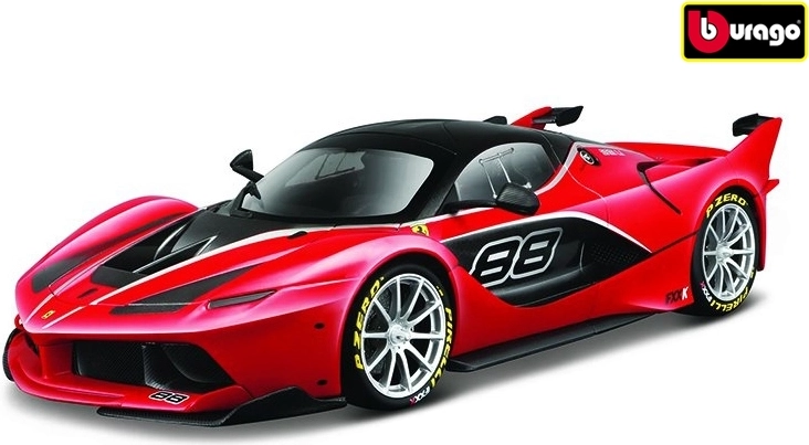 Kovinski model Ferrari FXX K rdeča