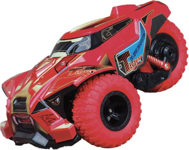 RC three-wheeled stunt off-road car with remote control