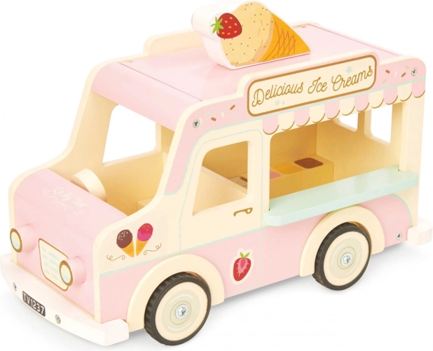 Le Toy Van leseni sladoledni tovornjak