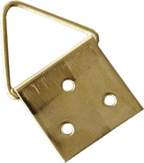 Obešalno uho 16 × 15 mm, velikost 4, medenina (250 kos)