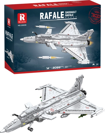 Komplet za sestavljanje lovskega letala Dassault Rafale – 2099 delov