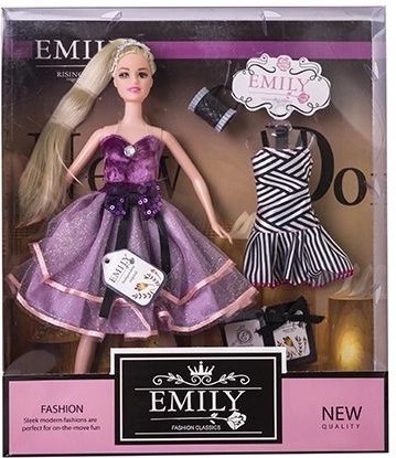 Punčka Emily 29 cm - 1 kos