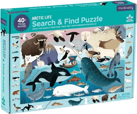 Mudpuppy puzzle Sestavljanka: Življenje v Arktiki