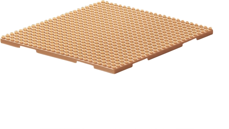 Masterkidz gradbeni panel za majhne kocke