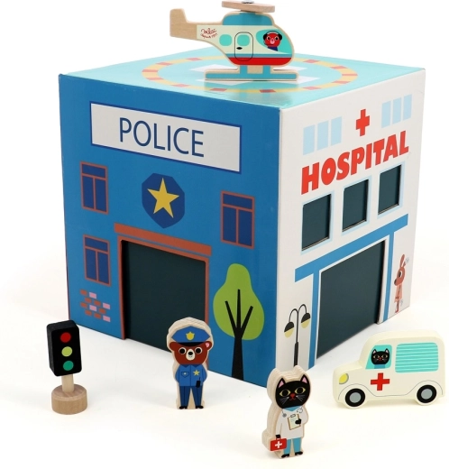 Vilac fold-out rescue box by Ingela P. Arrhenius