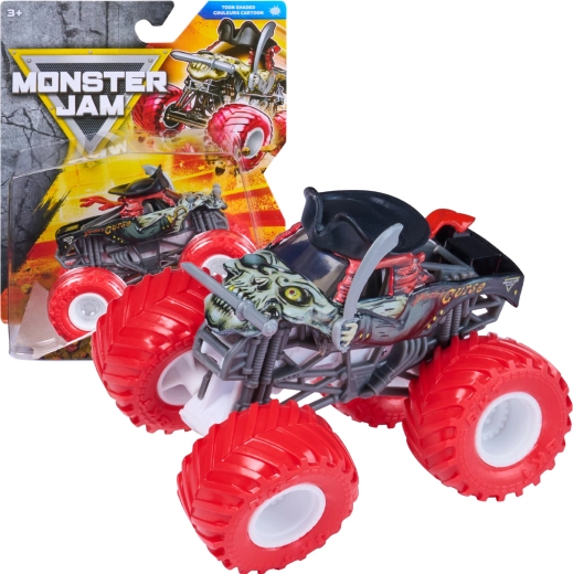 Monster Jam monster truck Pirate's Curse v merilu 1:64