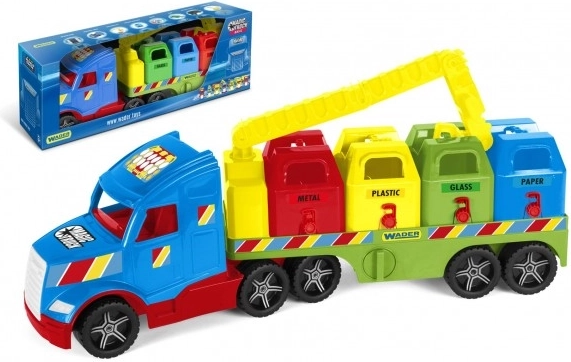 Auto Magic Truck smetarji plast 75 cm v škatli 79x28x20 cm