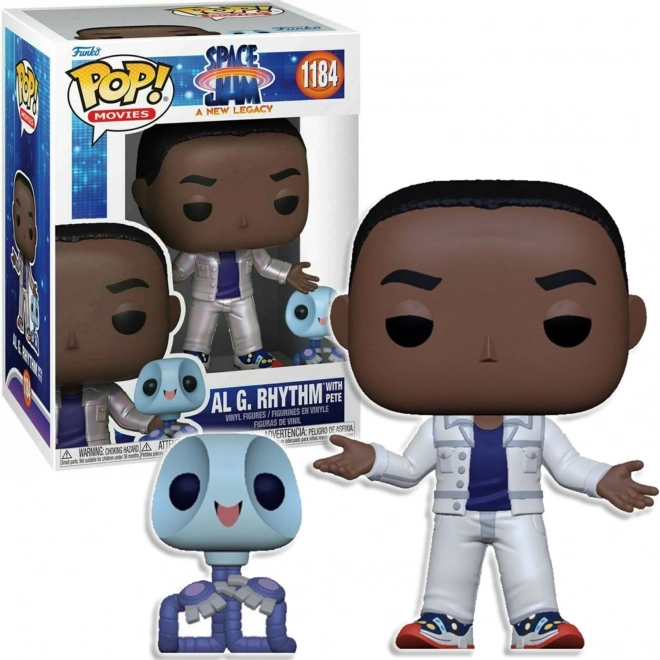 Funko pop! space jam: nova dediščina – al g rhythm in pete vinilna figurica
