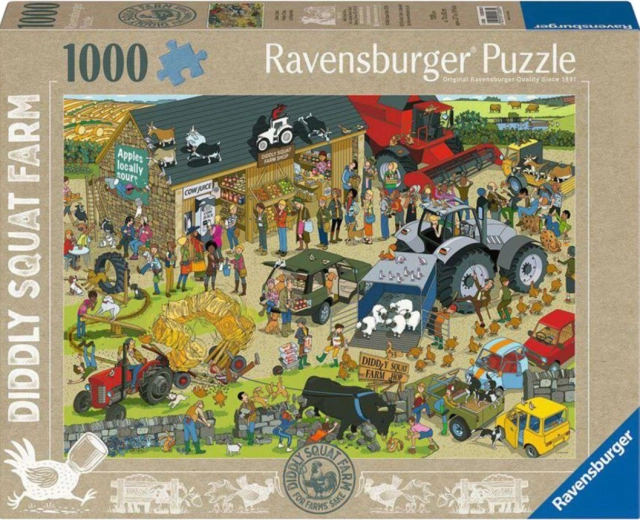 Ravensburger sestavljanka Kmetija Diddly Squat Shop 1000 koščkov