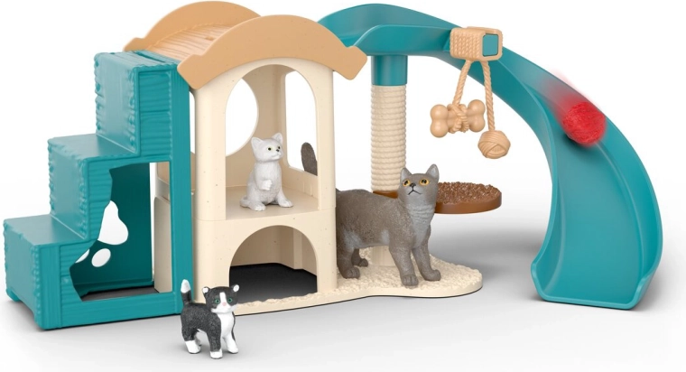 Schleich Farm World plezalnik za mačke