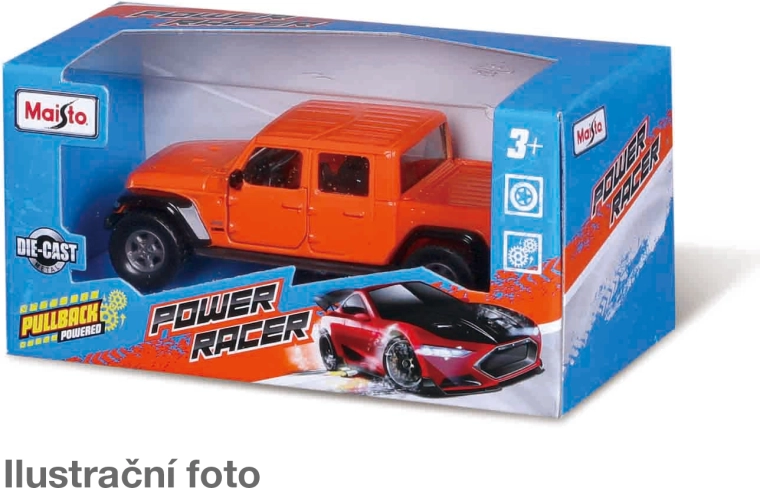 Maisto Power Racer kovinski model avtomobila assort