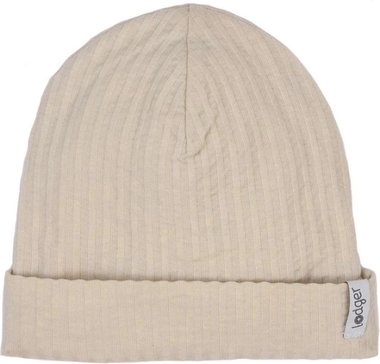 Lodger kapa beanie seersucker birch (6–12 mesecev)