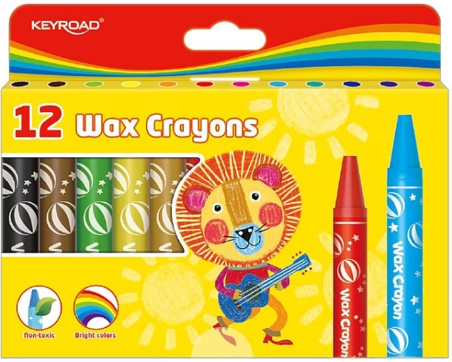 Voščenke Keyroad, 12 barv, premer 14 mm