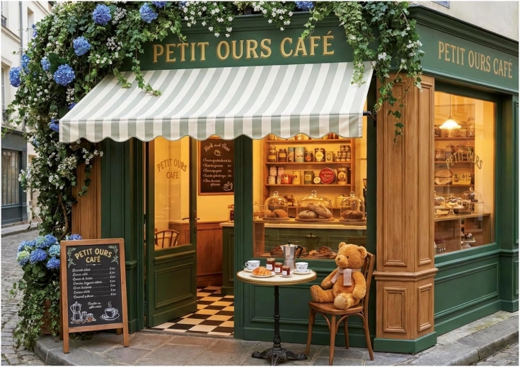 Educa puzzle Medvedkova kavarna 1000 kosov