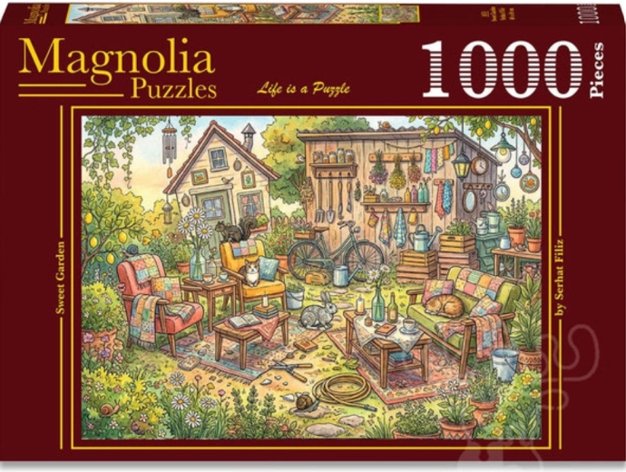 Sestavljanka Magnolia Sladki vrt 1000 kosov