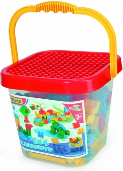 Gradbeni komplet Mini Blocks veliki vedro