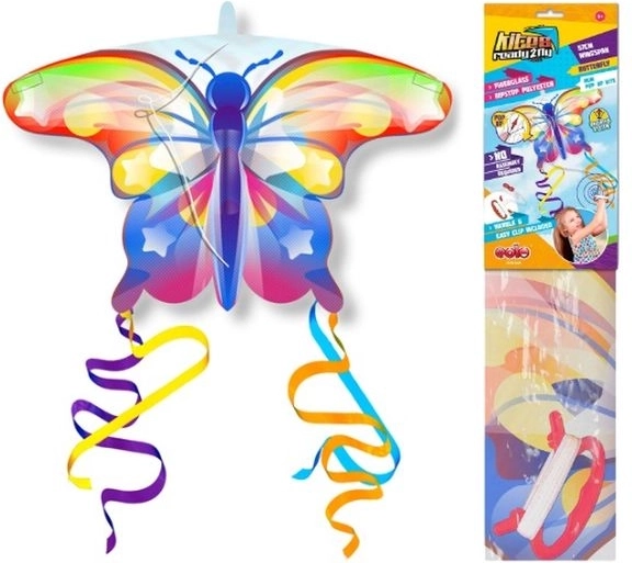 Eolo Toys mini najlonski zmaj metulj 56 × 40 cm